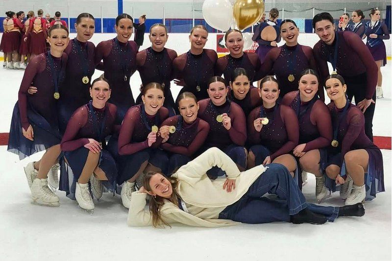 Un début de saison historique pour le patinage synchronisé à Sherbrooke